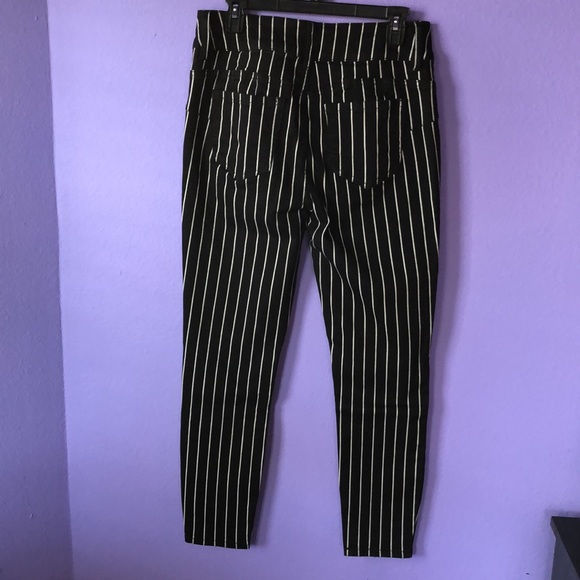 HTDenim Jeans Striped Skinny Jeans Poshmark